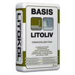 Litokol Ровнитель LITOLIV BASIS, мешок 25 кг, цвет серый