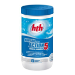hth Таблетки стабилизированного хлора 5 в 1 20 гр. 1,2 кг