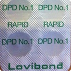 Таблетки для тестера DPD1 Rapid (свободный Cl), 500 шт. (511312BT)